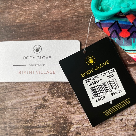 Body Glove Fun House Bikini Size XS/TP - Picture 3 of 9